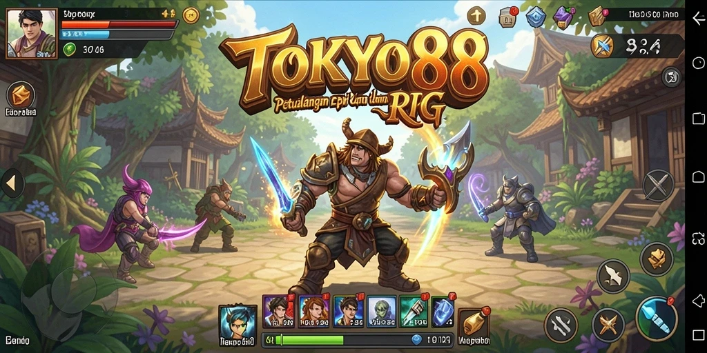 Antarmuka bermain <strong>TOKYO88</strong> yang menarik dengan grafik memukau.